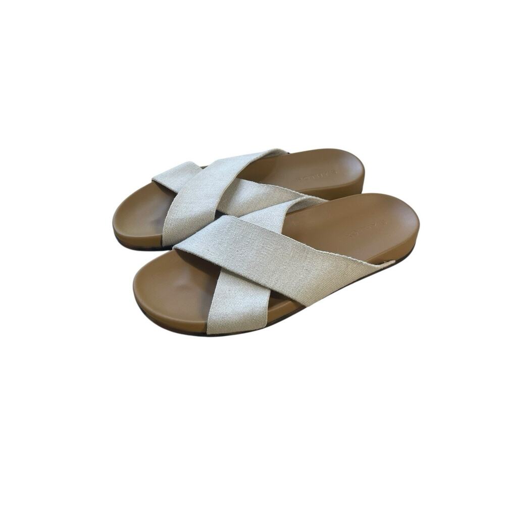 NWOB Rothy's 'The Weekender Slide' in Hemp Oat Women's Size 11